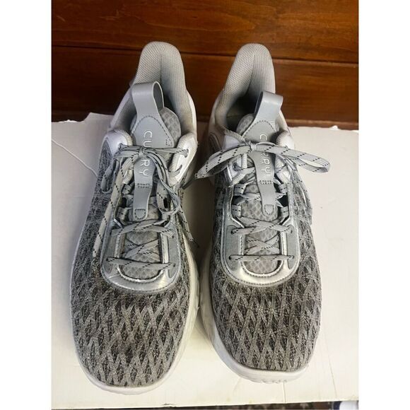 Under Armour Unisex Curry Flow 10 Team  Sz 12.5 Mens Mod   Gray - Picture 6 of 8